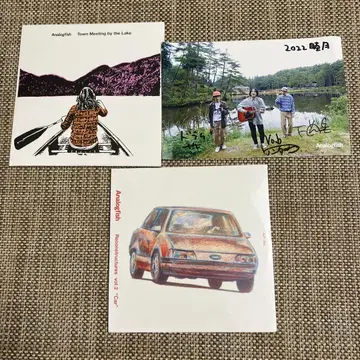 Analogfish 아날로그피쉬 한정판 CDDVD 2매 세트 엽서 포함