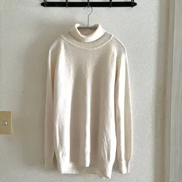 RonHerman 론 헤르만 화이트 터틀넥 니트 긴팔