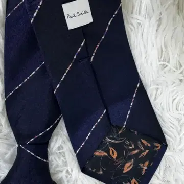 폴스미스 넥타이 멀티 컬러 스트라이프 현행 박스 택