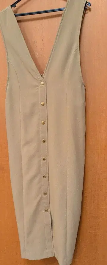 cohina 코히나 프론트 버튼 오버롤 스커트