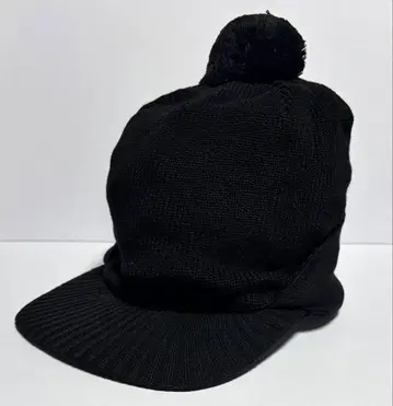 뉴발란스 여성용 챙 부착 니트캡 니트 모자 그레이 새상품