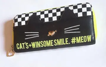 고양이 장지갑