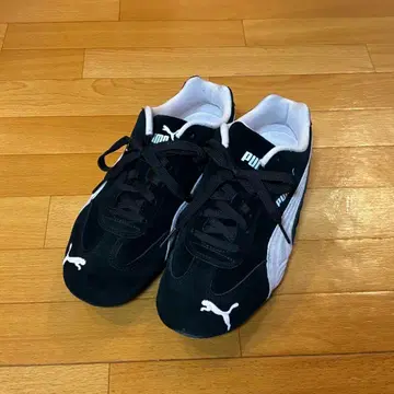 PUMA 스피드캣 스니커즈 블랙/핑크