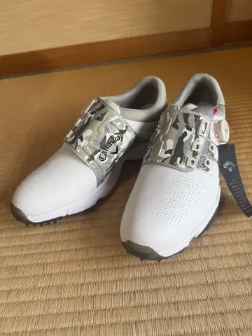 [ 미사용 새상품 ] Callaway 골프화 화이트 카모플라쥬