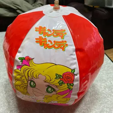 가격 인하 쇼와 레트로 구 반다이 캔디캔디 비치볼 데드스탁