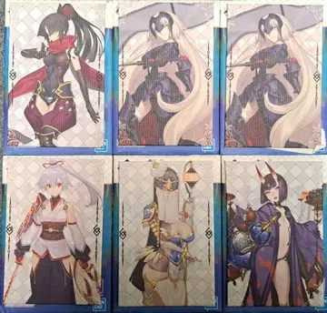 제일복권 FGO Fate/Grand Order B상 캔버스 보드 6개