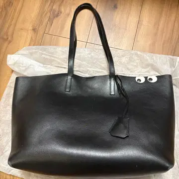 안야 힌드마치 가죽 토트백