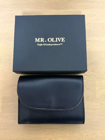 MR. OLIVE 3단 폴더형 지갑 블랙