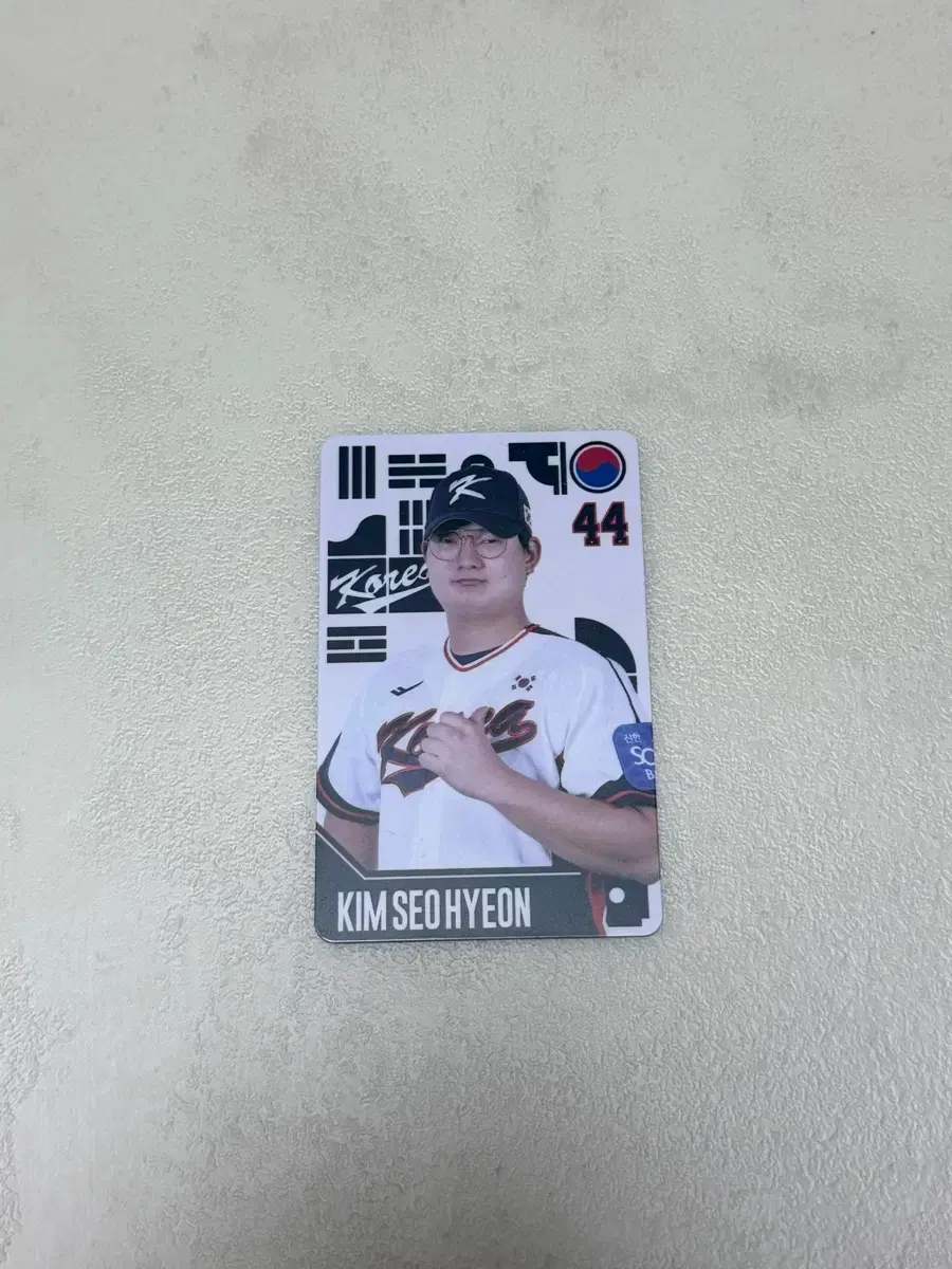 Kim Seohyun Baseball National Team Photocard