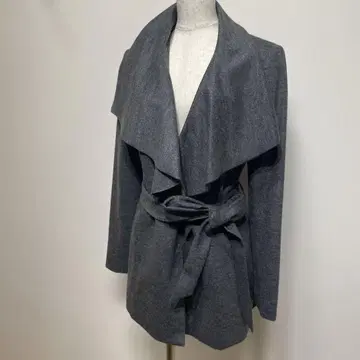 TRANS WORK 다크 그레이 울 자켓 사진