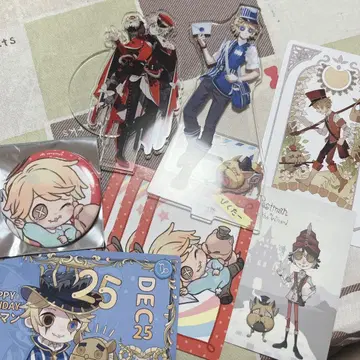 제5인격 포스트맨 빅터 아크릴 스탠드 캔뱃지 카드