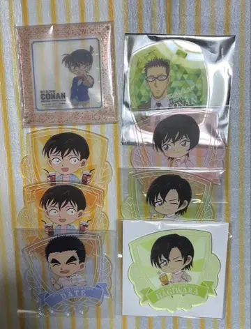 명탐정 코난 아크릴 코스터 세트