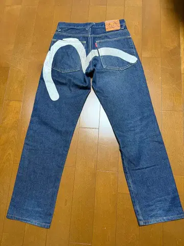 EVISU 데님 팬츠 빅 카모메