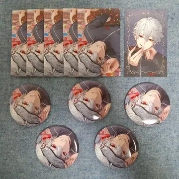 니지산지 쿠츠하 폴라로이드 캔뱃지 레어 박