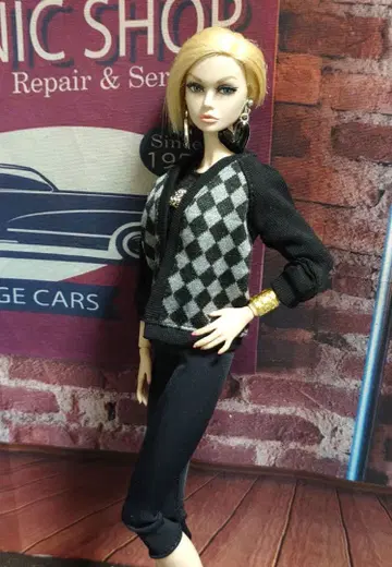 포피 후드티 바비 인형 1/6 인형