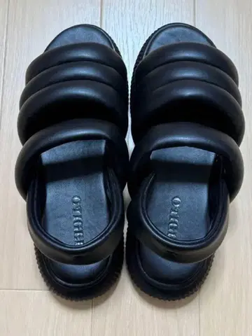 OTIGER STRAP 오타이거 샌들 블랙 24cm