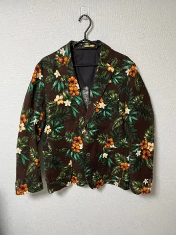 Urban Research 테일러드 자켓 꽃무늬 38