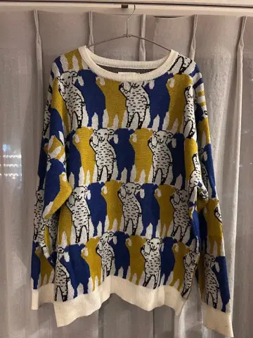 graniph 그라니프 라무쵸프 니트 스웨터 M