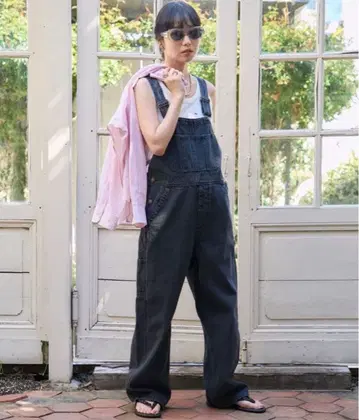 멜빵 오버롤 데님 오버롤 여성용