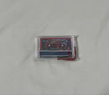 Eve Under Blue 앱 복권 D상 뮤직 키링 red