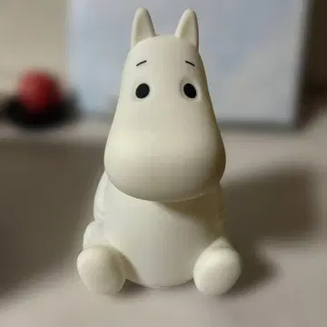 무민 피규어 라이트 화이트