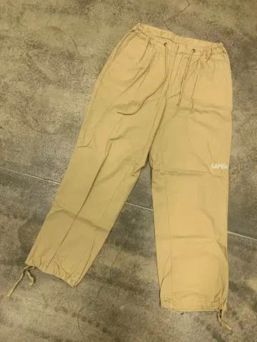 SAPEuR 사풀 립스탑 스케이트 팬츠 베이지