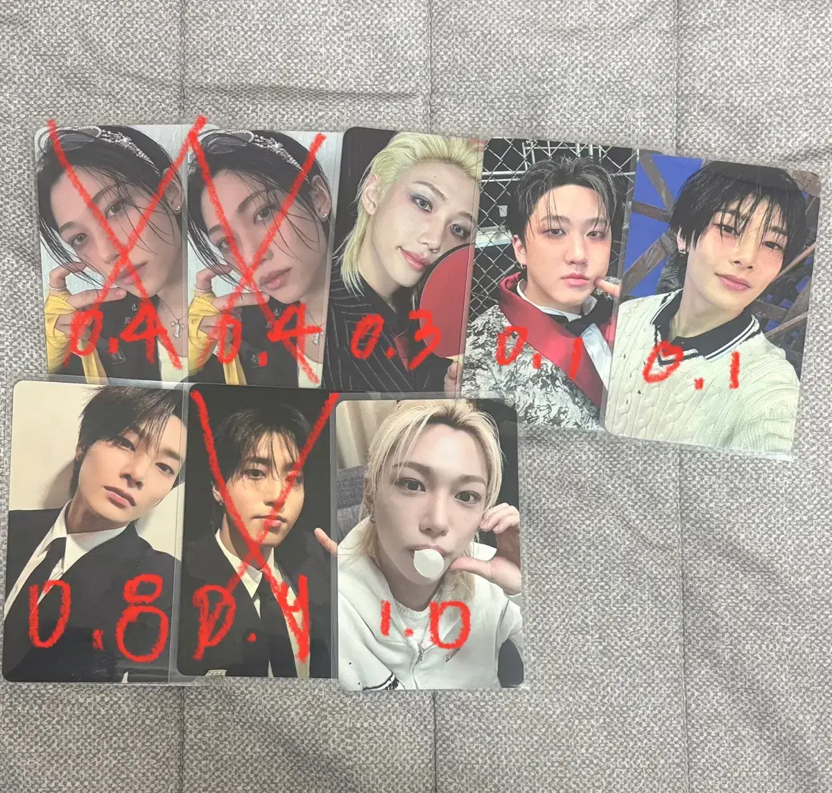 SKZ Stray Kids Karma Album 4-cut Accordion Poca JYP Shop Pre-order Benefit Changbin Han Felix I.N