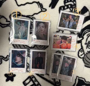 요시노 호쿠토 HOKUTO 폴라로이드풍 카드 7종 세트