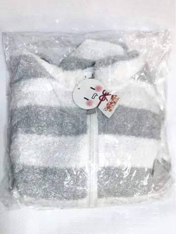 마후마후 이로하의 파자마 복슬복슬 스트라이프 상의