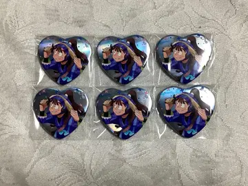 닌타마 란타로 난자타운 오하마 칸에몬 달걀 찾기 단 하트형 캔뱃지