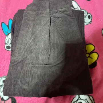 discoat 코듀로이 와이드 팬츠