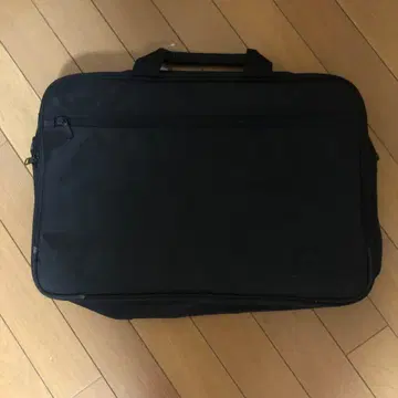 ASICS 블랙 비즈니스 백