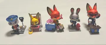 팝마트 주토피아 피규어 5체 세트