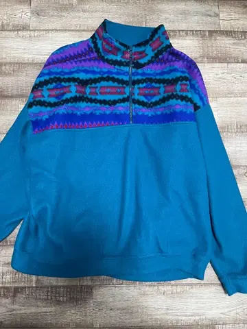 하프 지퍼 플리스 자켓 90s 구제 빈티지