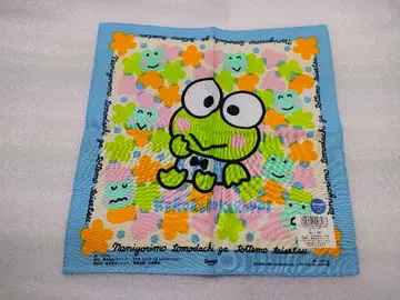 당시 물품 택 씰 포함 산리오 케로케로케로피 손수건 익명 배송