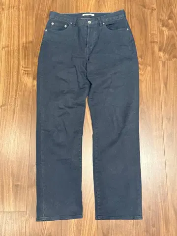 BEAUTY&YOUTH 다크 블루 스트레이트 데님