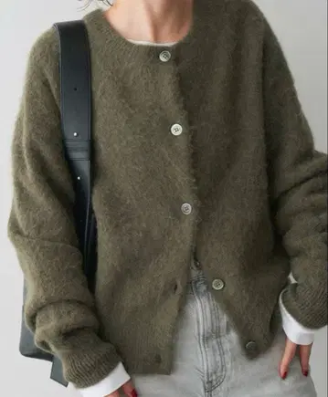 Spick &span 알파카 2way 가디건 2024년 가을/겨울 제품