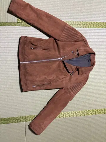 ZARA MAN 라이더 자켓 브라운 L 사이즈