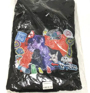 새상품 쿠지라키 빌레반 롱T XXL 블랙 콜라보 티셔츠 우타이테