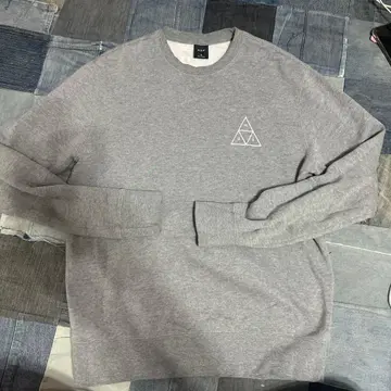HUF 그레이 맨투맨 M 사이즈