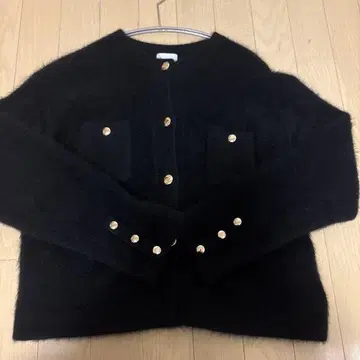 [ 새상품급 ] green label relaxing 블랙 가디건