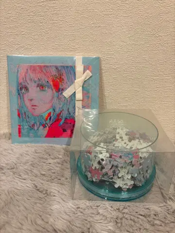 요네즈켄시 Pale Blue 리본반 퍼즐반 세트