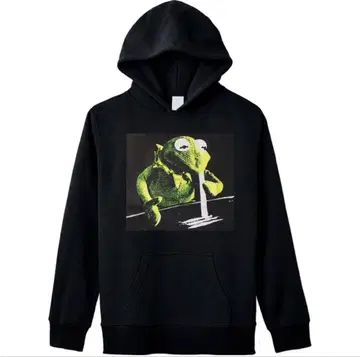 남녀 공용 미사용 새상품 악 카밋 후드티/블랙