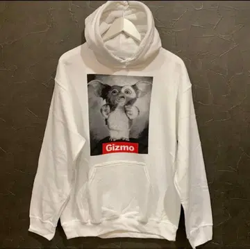 남녀 공용 미사용 새상품 영화 그렘린 기즈모 맨투맨 후드티/블랙