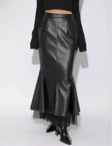 MELT THE LADY 패널 머메이드 스커트 S