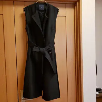 [ 미사용 레벨 ] 모라비토 스펠 블랙 롱베스트 L 사이즈