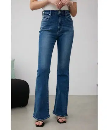 AZUL by moussy 데님 플레어 데님 블루 M 사이즈