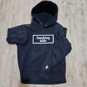 (FR2) Smoking kills 후드티 블랙