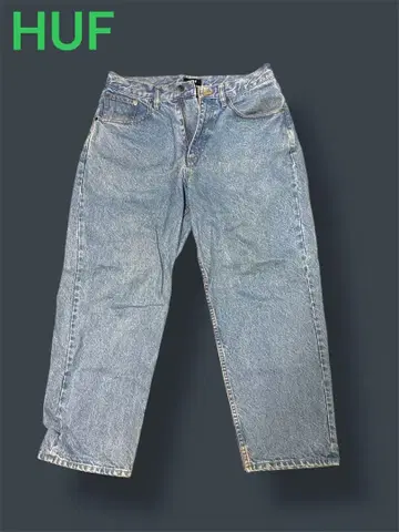 HUF 라이트 블루 데님 32