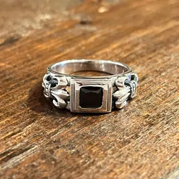 [ New Arrivals ] 실버925 반지 Black Zirconia